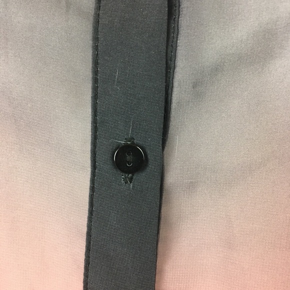 Faded black to Rose sleeveless blouse - Picture 4 of 5